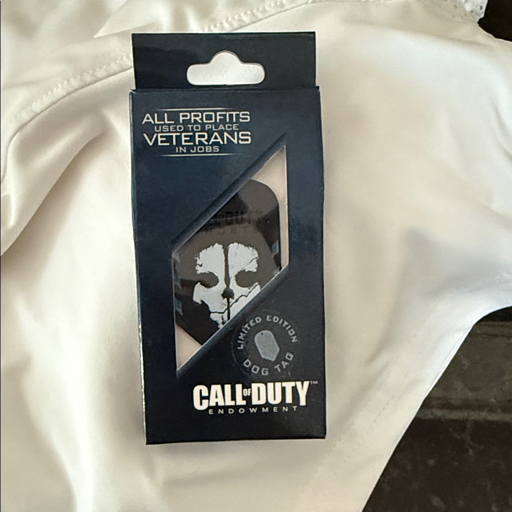 Limited Edition Dog Tag Black